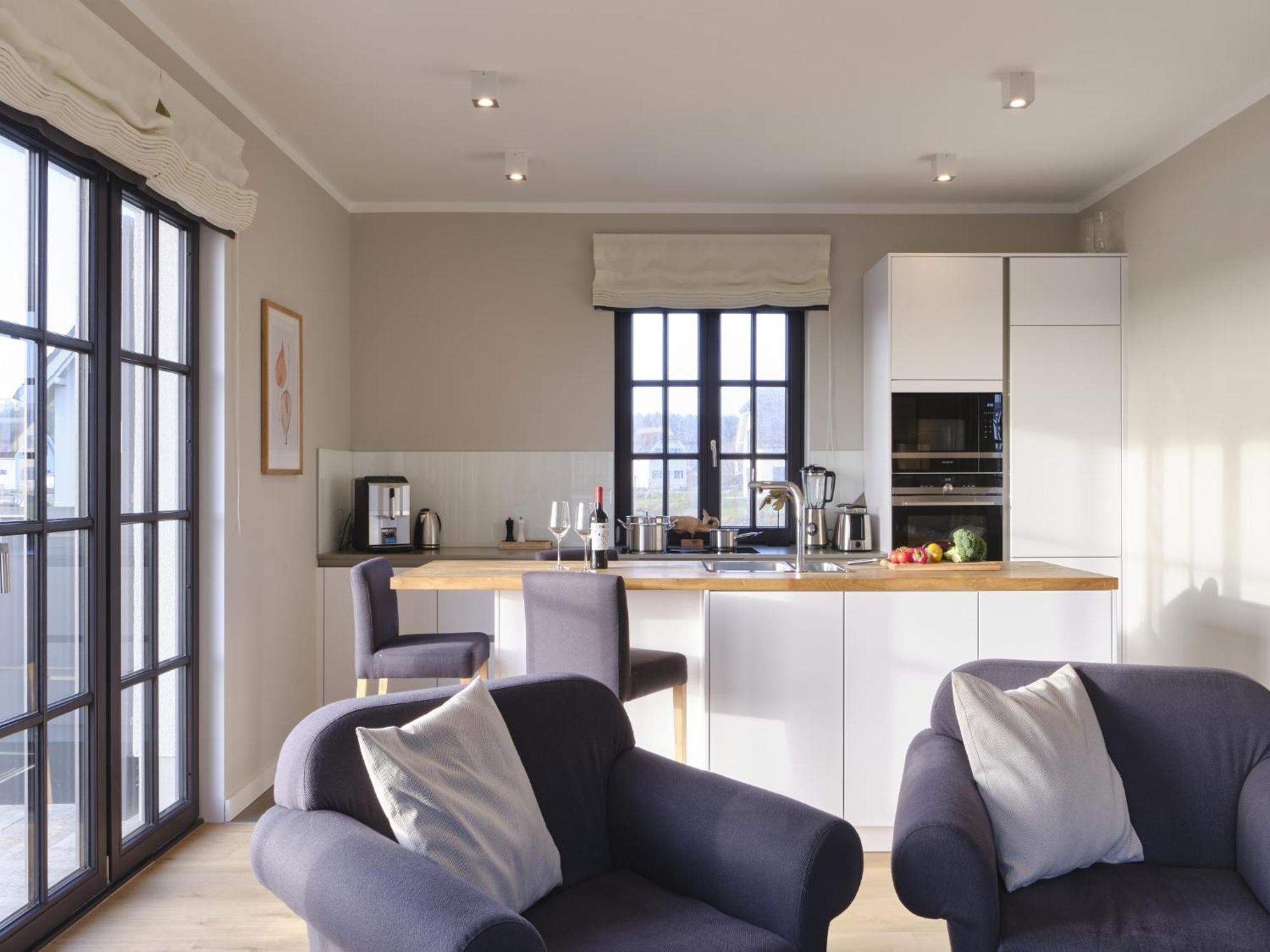 Reetland Am Meer - Luxusplus Reetdachvilla Mit 4 Schlafzimmern, Aussensauna, Loungebereich Und Kamin G07 Dranske Luaran gambar